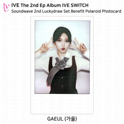 IVE アルバム SWITCH soundwave ラキドロ 4次　ガウル IVE - THE 2ND ALBUM 