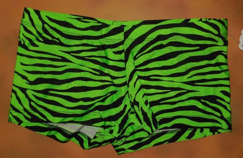 NWT Gia Mia Zebra Print Booty Shorts 