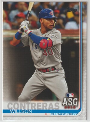 2019 Topps Update - WILLSON CONTRERAS - ASG #US87 - Chicago Cubs