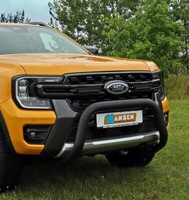 KüHlergrill LED Scheinwerfer Passend FüR Ford Ranger 2023- Eintragungsfrei