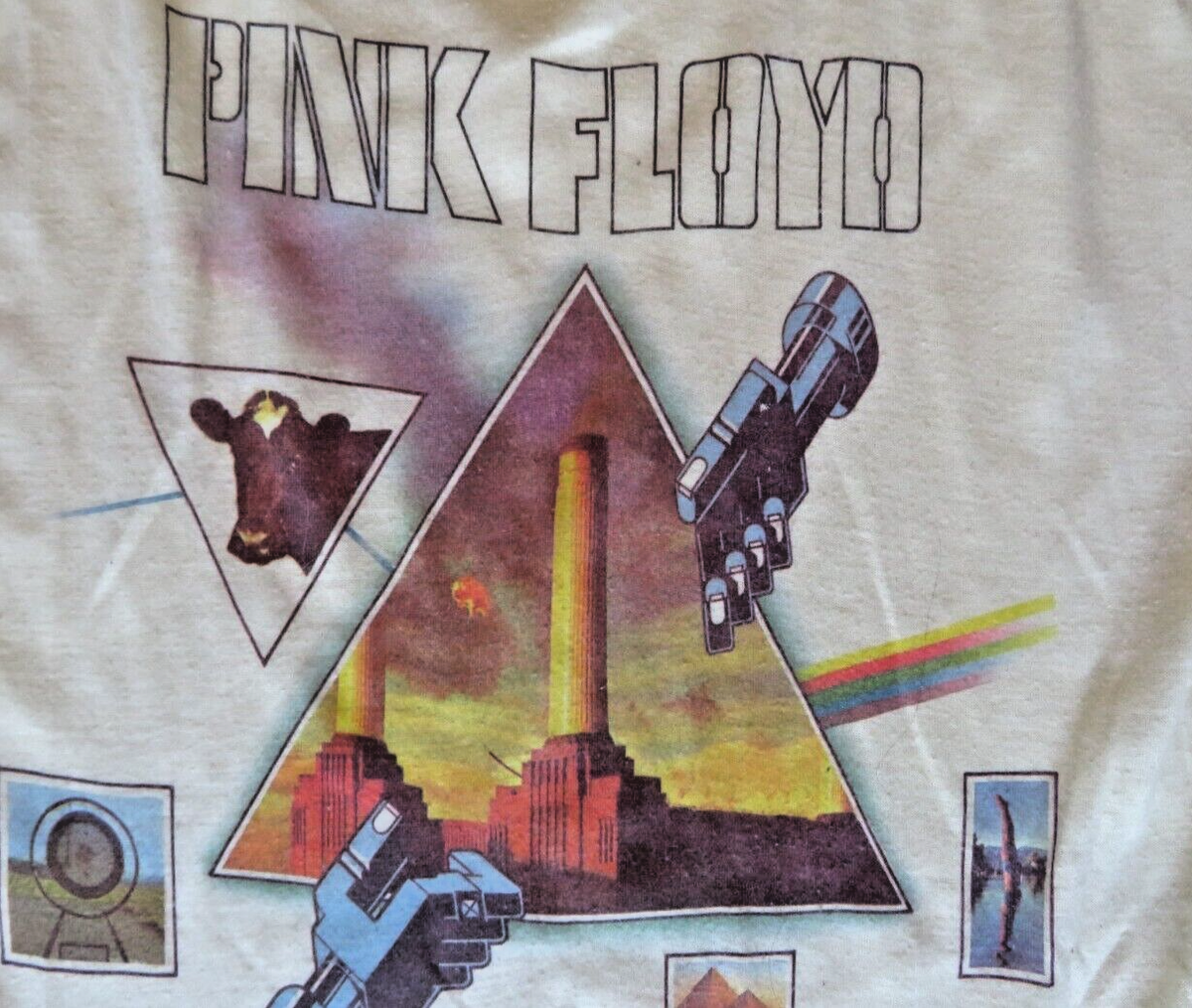 1977 Pink Floyd® Animals Concert T-Shirt Vintage Original