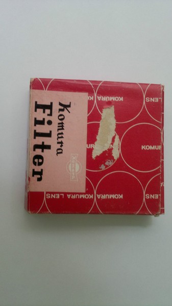 VERY REAR KOMURA 72MM FILTER