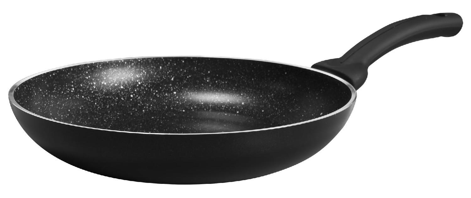 PENSOFAL Padella Antiaderente Alta Effetto Pietra 28 cm Linea Biostone