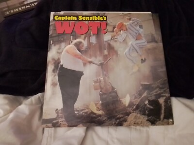 Captain Sensible- Wot! - 12'' Vinyl Maxi Single- CAPP2 1st UK- 1982 NM
