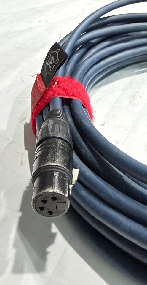 4-Pin Male to 4-Pin Female XLR Power / Extension Cable for Arri Sony - 50FT - Image 3 of 3