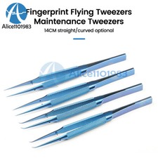 Titanium alloy Precision tweezers professional maintenance tool 0.15mm edge