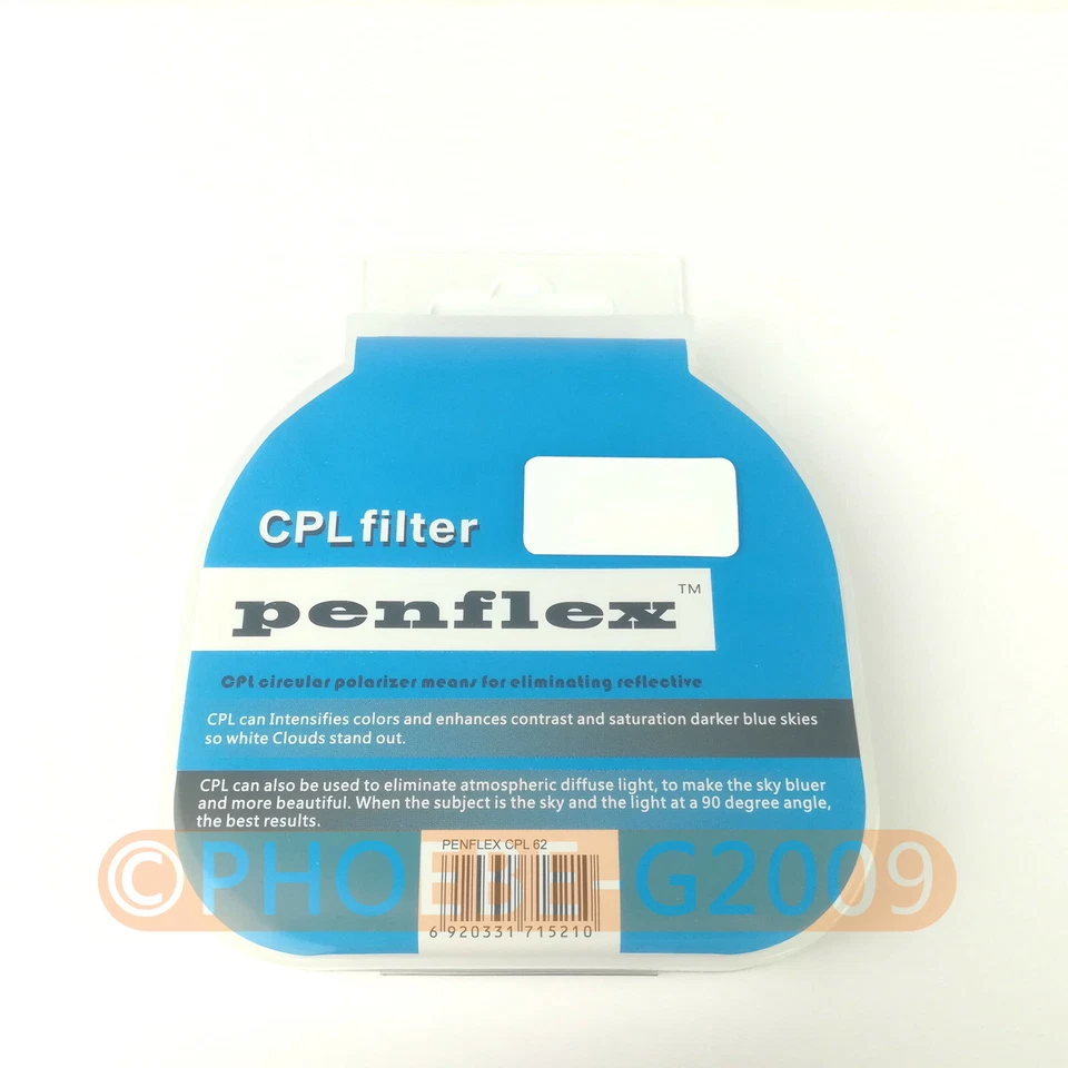 Green.L Penflex 37mm 37 mm Circular Polarizing C-PL CPL PL-CIR - Image 4 of 4