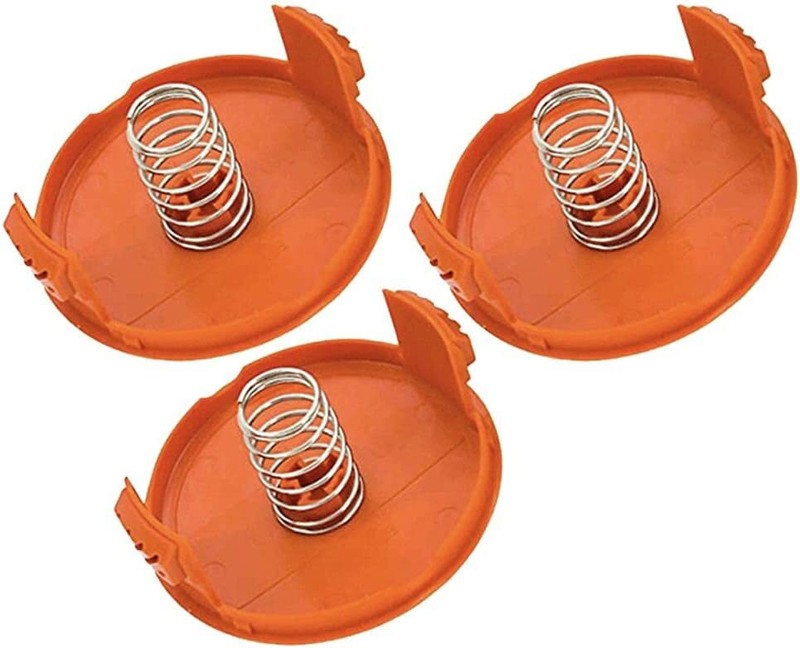 Spool Head Cap & Spring BLACK & DECKER Weedeater String Trimmer bump cover 3 pk