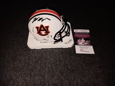 Tank Bigsby Signed Mini Helmet Auburn Tigers