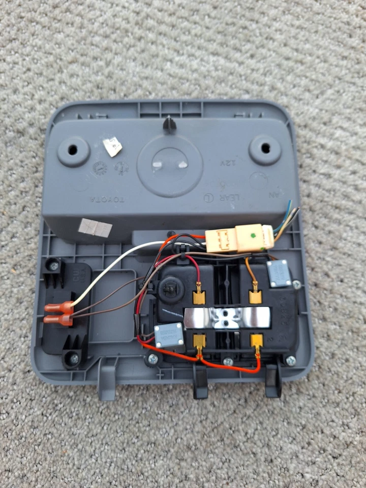 Toyota Tundra 2000-2006 domo mapa luz consola superior gafas de sol almacenamiento OEM Foto 4 de 4