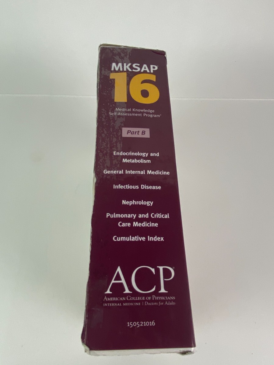 MKSAP 16: Complete Part A & B and Board Basics | eBay