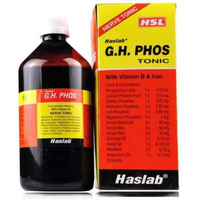 Haslab G H Phos Tonic Mit Vitamin B, Eisen 450ml