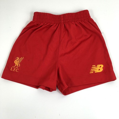 NEW Balance Liverpool Home Pantaloncini Ragazzi Bambino 6 - 12 MTH Rosso  R221-4 | eBay
