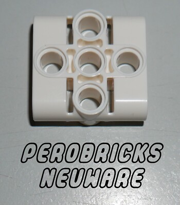 LEGO Technic Technique Pin Connector Block Lift Arm 1x3x3 White #39793 NEW