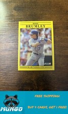 1991 Fleer #445a Mike Brumley Seattle Mariners