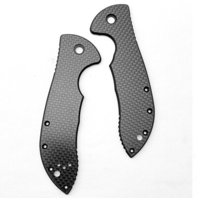 Nur Fit Emerson Commander Folding Knife 1 Paar Carbon Fiber Handle Knife