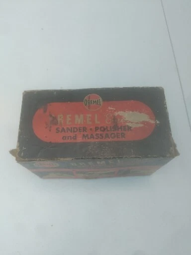 Lijadora y masajeador eléctrico DREMEL de colección caja original funciona ~ TRL7#25 Foto 2 de 4
