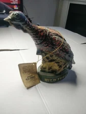 Austin Nichols Wild Turkey Limited Edition Ceramic Decanter #7 Empty No Chips