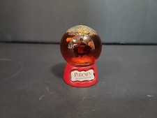 santa "RUDOLPH THE RED NOSED REINDEER" SNOW GLOBE 2.5  Elf Red Liquid