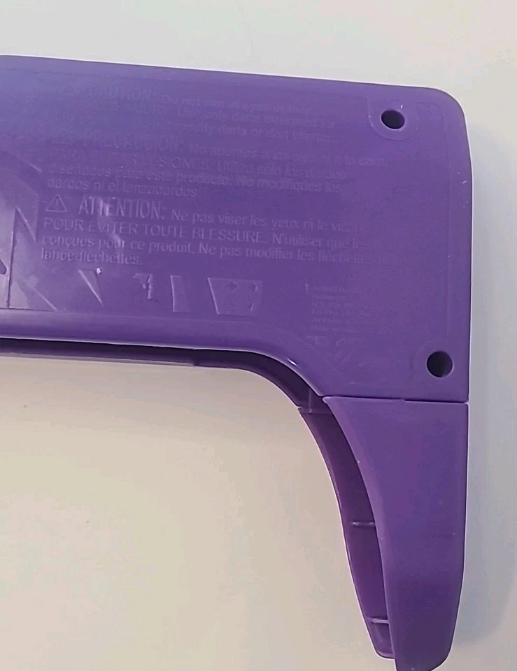 Cartera Nerf Rebelle Secret Shot Spy Blaster púrpura transformadora FUNCIONA con 40 dardos Foto 4 de 4