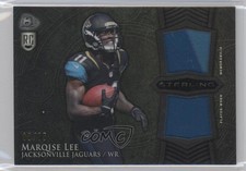 2014 Bowman Sterling Rookie Dual Relics Black Refractor 8/75 Marqise Lee 0a3