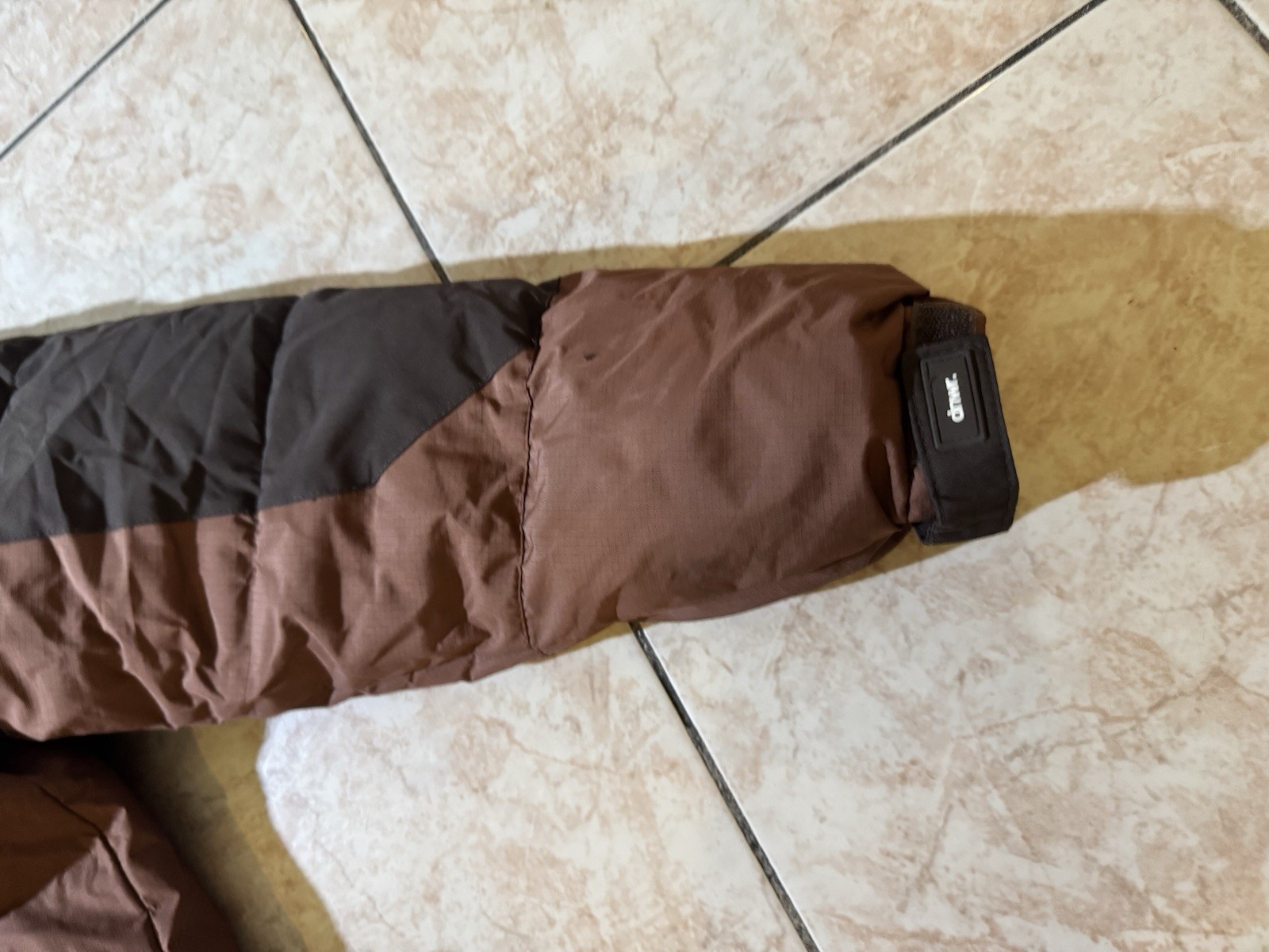 Zara Small Water-Repellent Colorblock Puffer Jacket - Pre-owned image 6