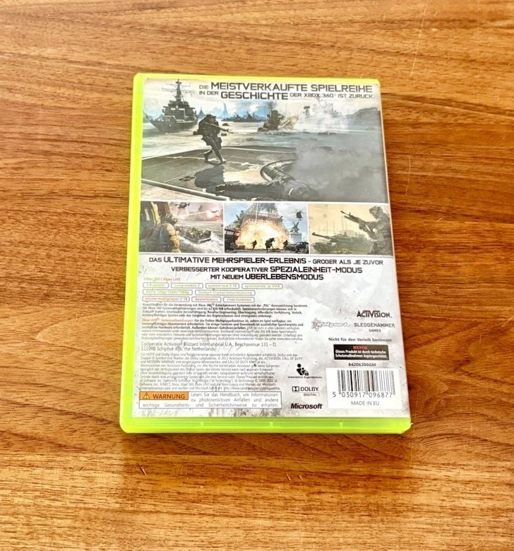 Call of Duty: Modern Warfare 3 MW3 Microsoft Xbox 360 Gebraucht in OVP - Bild 3 von 3