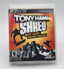 Tony Hawk Shred PS3 Game Activision Skateboarding See Description