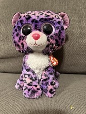 Ty Beanie Boo 2015 Jewel 6” Leopard Justice Exclusive MWMT **Rare & Retired**