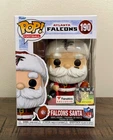 Funko Pop NFL Football Atlanta Falcons Santa #190 Fanatics exclusive + Protector