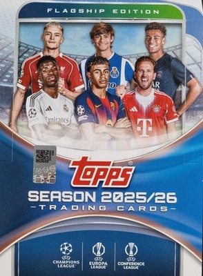 Topps UEFA Flagship Edition 2025/26 - Kartenauswahl Basekarten / Rookie etc.