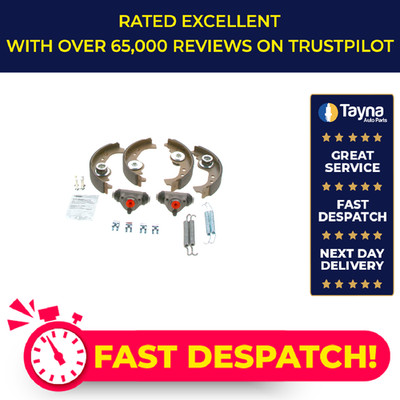 Brake Shoes Set fits LANCIA A112 A112B 1.0 82 to 84 A112A2.000 Genuine Bosch New