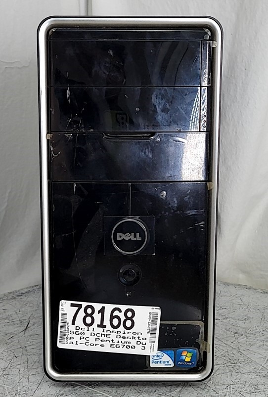 Dell Inspiron 560 DCME Desktop PC Pentium Dual-Core E6700 3.2GHz