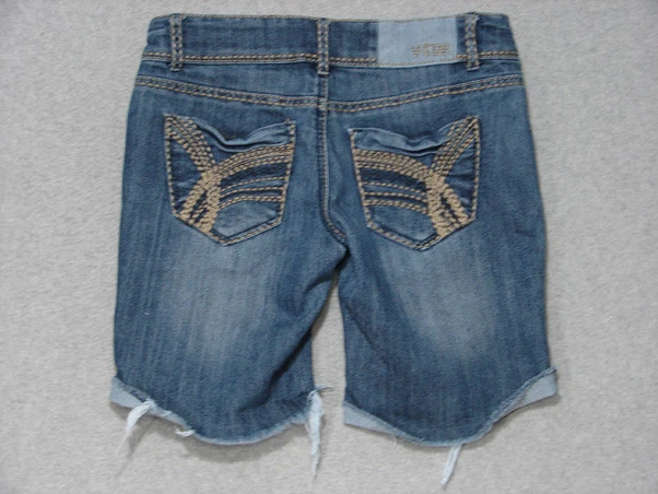 SA03416 **VANILLA STAR** CUT-OFF DENIM WOMENS JEAN SHORTS sz3 - Image 2 of 3