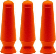 Scleral Cup Contact Lens Applicator Tool Made in USA 3 Pack - Orange
