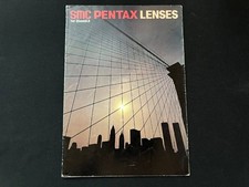 Catalog PENTAX smc 35mm SLR Camera Lens for 35mm Film Japan