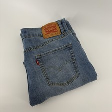 Levi  s 511 Jeans Boys 20 Regular 31x30 Slim Fit Denim