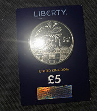 United Kingdom 2025 £5 Liberty 150 Years Charles Iii Coin In Change Checker Card