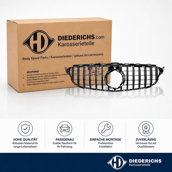 KÜHlergittereinsatz Diederichs 1673741 FÜR Mercedes-image