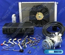 Coldmaster Universal Underdash A/C Kit 202 for VW Beetle with Hoses, 2A-V Belt
