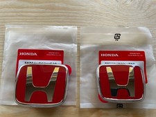 Honda Genuine Integra Dc2 Type-r Front Rear Emblems 7570075701-st7-z00 Oem Honda Genuine Integra Dc2 Type-r Front Rear Emblems 7570075701-st7-z00 Oem