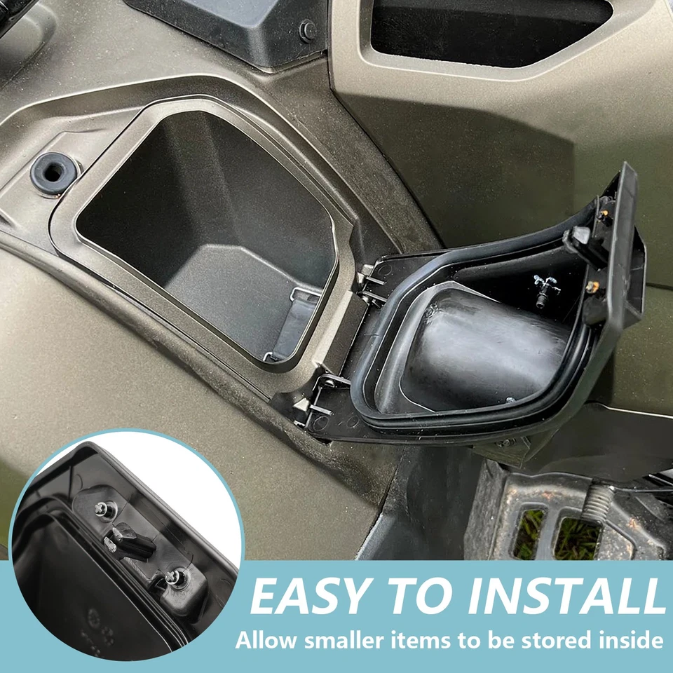 for 2014-25 Honda Foreman Rubicon 500 Fender Water Bottle Cup Holder Storage Box - Image 3 of 4