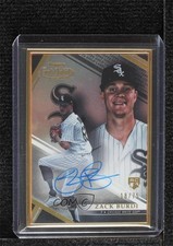 2021 Topps Gold Label Framed Auto Black 18/75 Zack Burdi #FA-ZBU Auto 0wp5