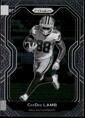 2020 Panini Prizm #334b CeeDee Lamb Rookie Variation E1