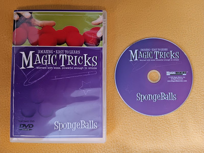 AMAZING MAGIC TRICKS WITH SPONGE BALLS ( DVD )
