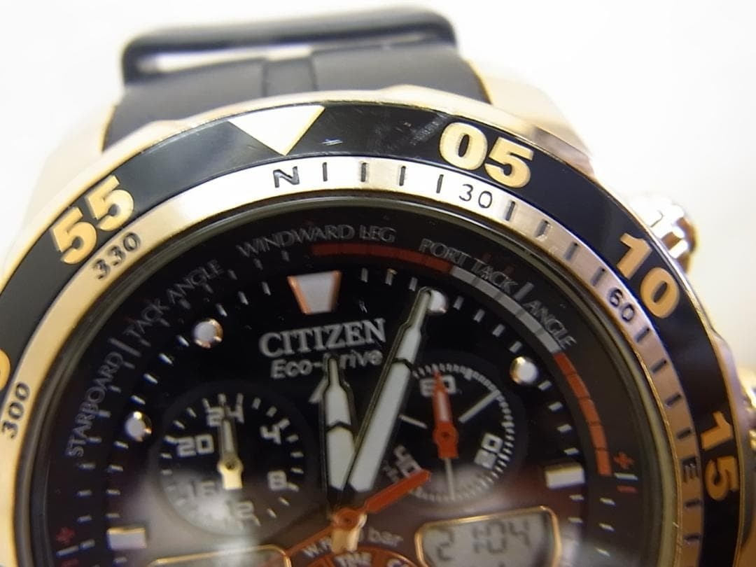 Citizen Promaster Eco-Drive C660-S067634 Yacht Timer Watch Black