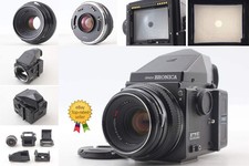    Near MINT Zenza Bronica ETR S Zenzanon MC 75mm f2.8 AE Prism Finder JAPAN