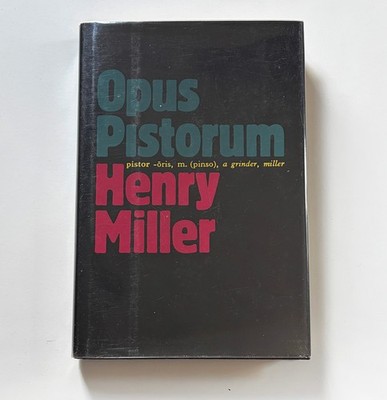 Henry Miller Opus Pistorum ~ 1st Edition / 1st