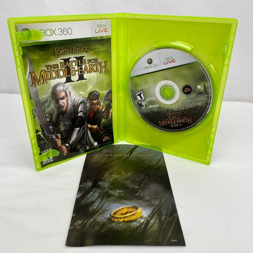 The Lord of the Rings Battle for Middle Earth II Xbox 360 Complete CIB - Picture 2 of 4