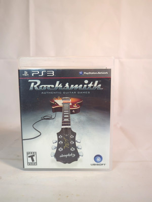CIB Rocksmith Game Only For PlayStation 3 PS3 No Cable B8